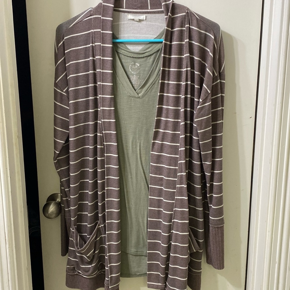 Maurice’s cardigan and tank